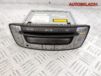 Магнитола Toyota Aygo 861200H010 - АвтоСклад31.рф - авторазборка контрактные б/у запчасти в г. Белгород